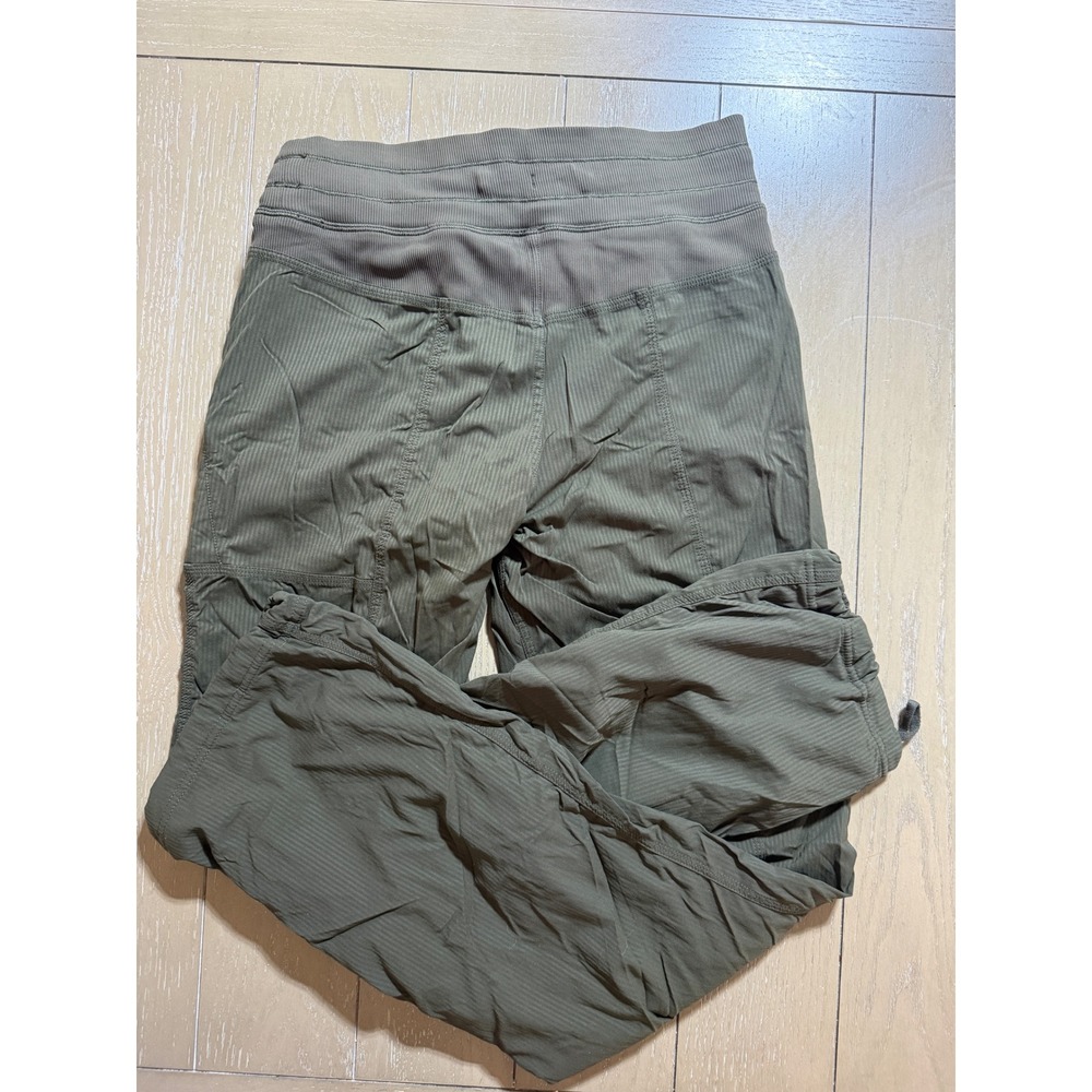 Lululemon Dance Studio Pants Size 4 Olive Green Mid Rise Full Length - Picture 5 of 15